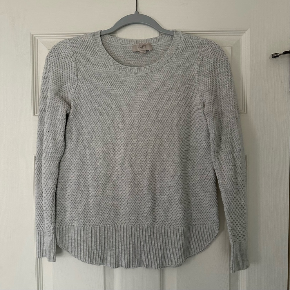 Gray Knit Sweater
